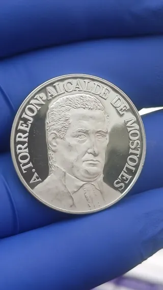 Moneda Plata 925 Conmemorativa