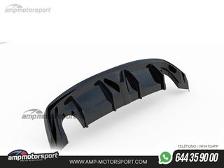DIFUSOR TRASERO ALFA ROMEO GIULIETTA 2010-2020 NEGRO MATE