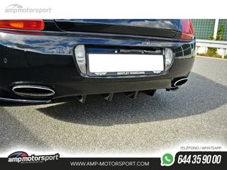 DIFUSOR TRASERO BENTLEY CONTINENTAL GT 2009-2012 LOOK CARBONO