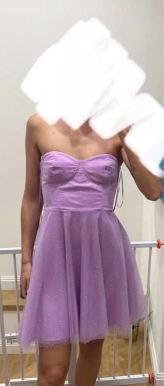 Abito corto Atelier Emé viola XS