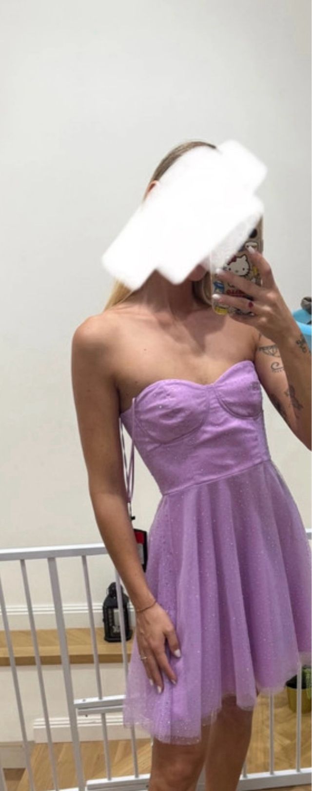 Abito corto Atelier Emé viola XS