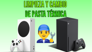 Limpieza + cambio de pasta térmica Xbox Series S/X