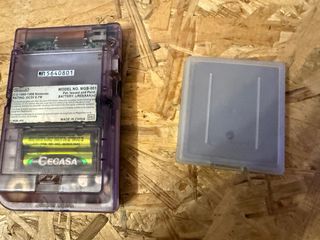 Game Boy Pocket Morado Transparente