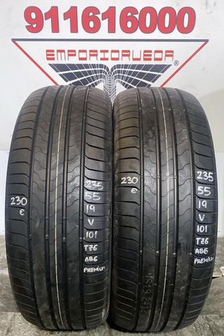 4UD 235 55 19 V BRIDGESTONE RUEDA PREMIUM MONTADA