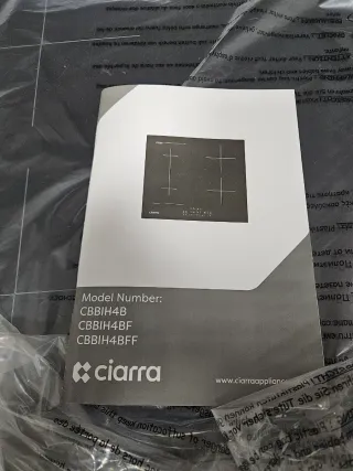 Placa Inducción CIARRA CBBIH4BF