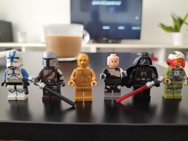 Lote 6 Figuras LEGO Star Wars Clásicas