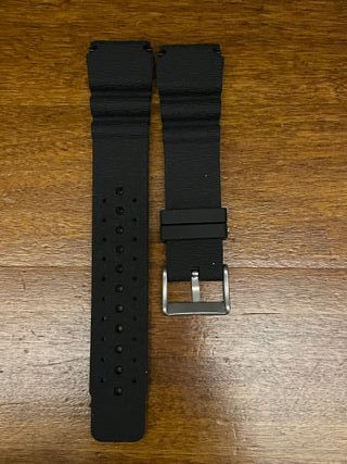 Cinturino Orologio Diver Nero 22mm