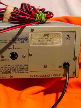 Amplificatore Integrato Vintage JVC A-X4 Super-A