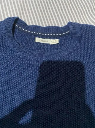 Jersey azul niño 4-5 años