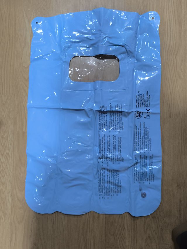 Colchoneta hinchable 70x45 cm temática marina