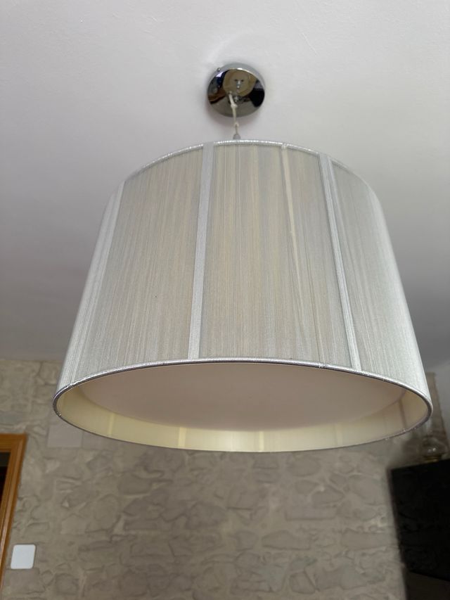 Lámpara de pie y techo moderna