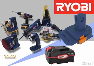 Adaptador Parkside X20 a Ryobi 14.4V