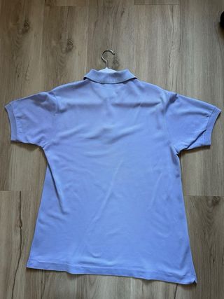 Polo lila vintage Lacoste (talla S)