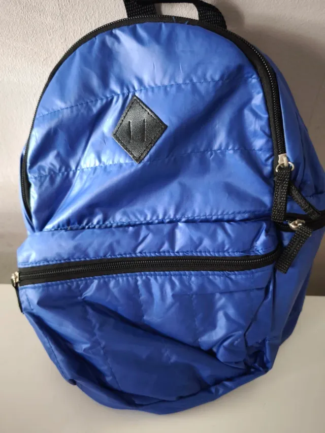 Mochila infantil azul