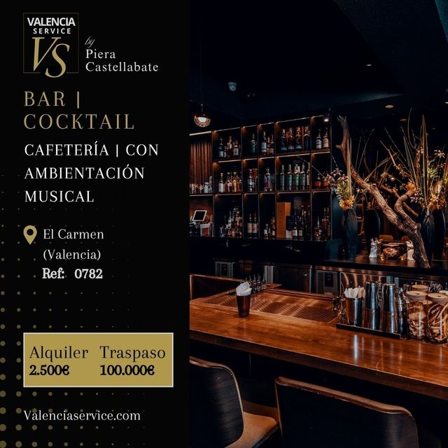 0782 – BAR CAFETERÍA CON AMBIENTACIÓN MUSICAL