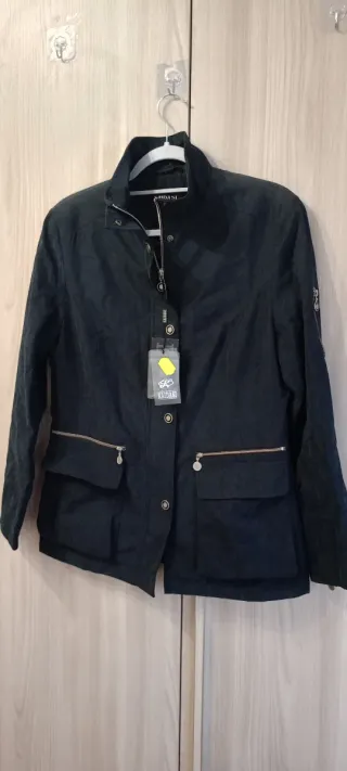 Giaccone donna blu navy taglia L