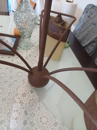 Lámpara de techo con 3 tulipas