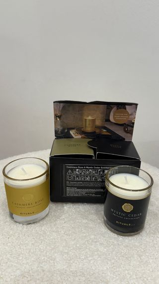Velas Rituals de Vidrio (2 unidades)