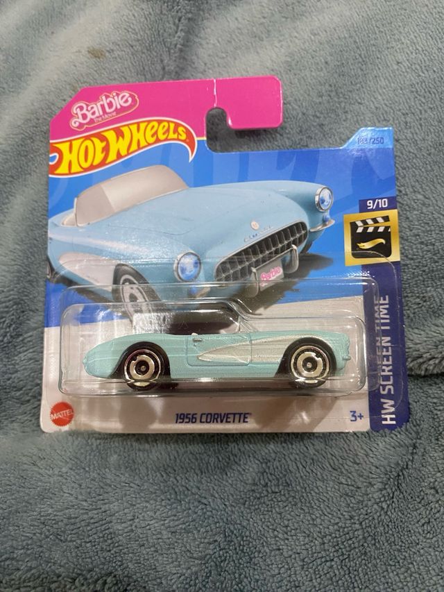 Hot Wheels 1956 Corvette Barbie Edición Limitada
