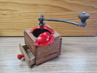 Molinillo café Elma madera vintage