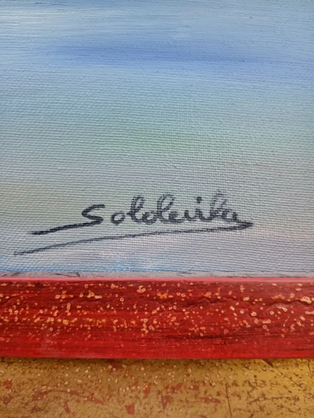 Óleo Sodevila Paisaje Otoñal