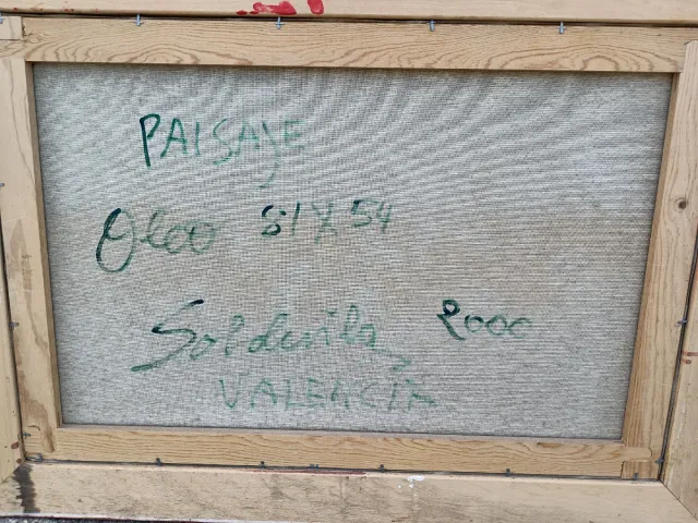 Óleo Sodevila Paisaje Otoñal