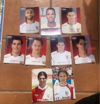 DVD Kanouté Sevilla FC y Fotos Jugadores Historia