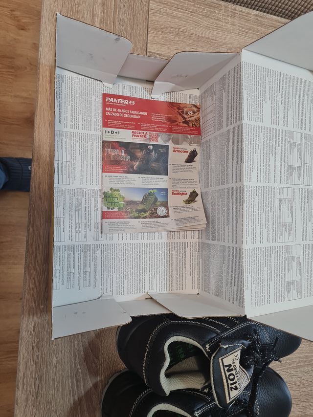 Zion Calzado de Seguridad Talla 37