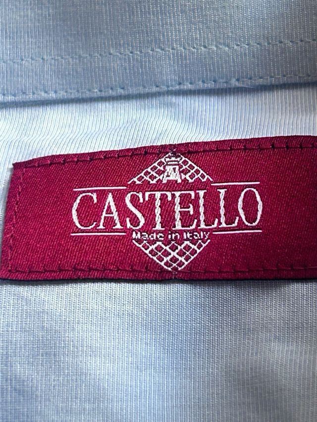 N.2 Camicie Uomo Castello 100% Cotone