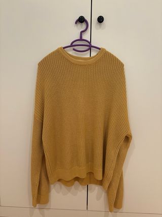 Jersey punto mostaza