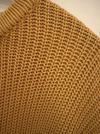 Jersey punto mostaza