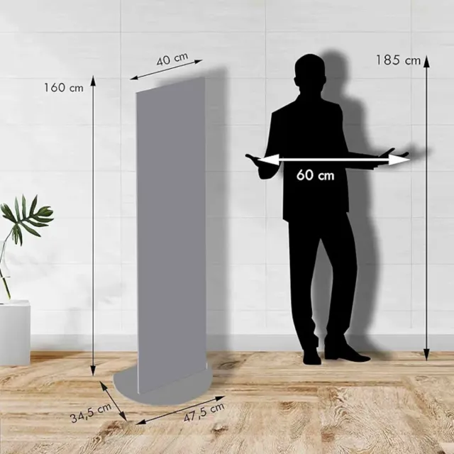 Espejo de Pie Elegante 160x40cm