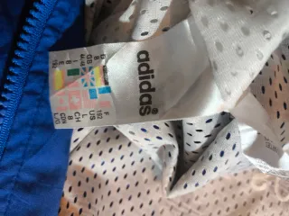 Vintage Adidas Originals Blue Windbreaker Jacket L