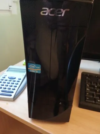 PC Sobremesa Acer Negro