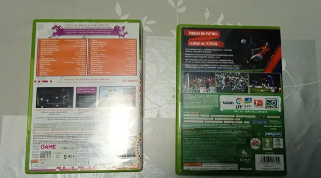 Lote Juegos Xbox 360 Lips y FIFA 12