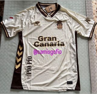 Camiseta Las Palmas Hummel Beige y Marrón