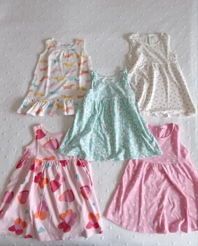 Lote 5 vestidos niña + regalo bañador