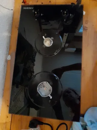 Vitrocerámica de gas de 2 fogones. Poco uso.