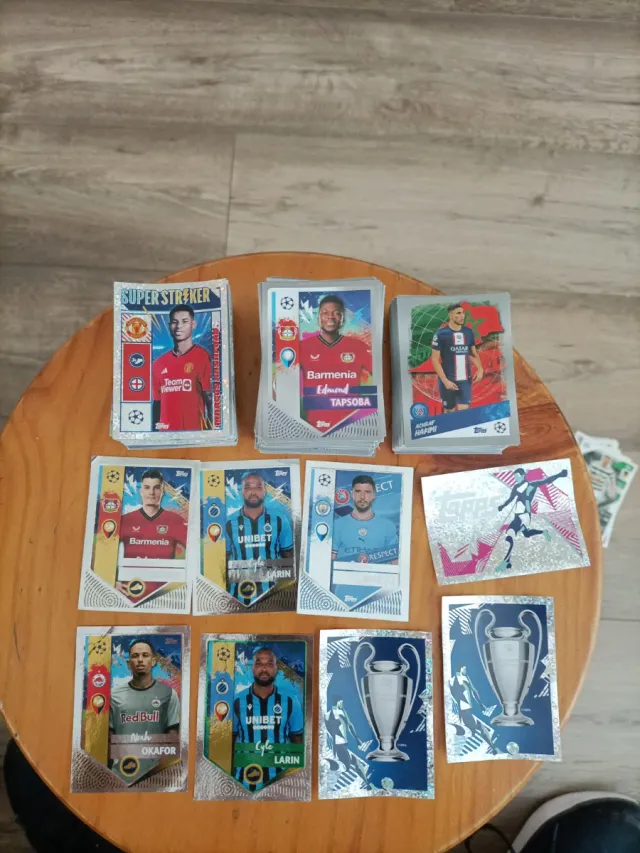 Cromos Champions League Topps