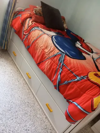 Cama nido con 3 cajones