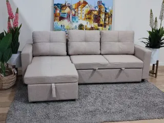 Sofá Cama Pau Beige