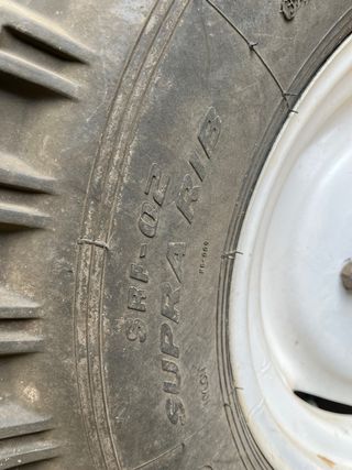 Ruedas delanteras tractor