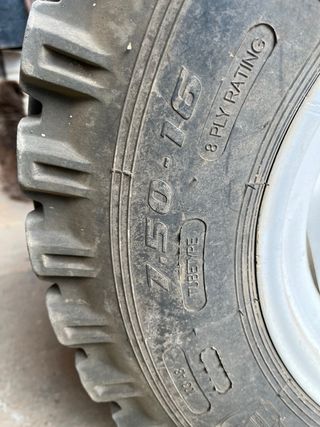 Ruedas delanteras tractor