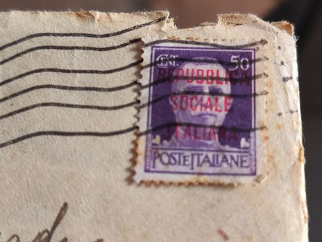 Francobollo Repubblica Sociale Italiana 50