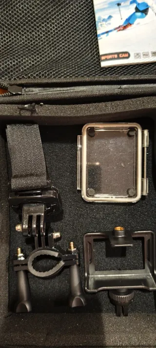 Cámara Deportiva WiFi HD 1080P Plata