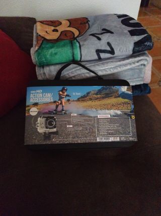 Cámara Deportiva WiFi HD 1080P Plata