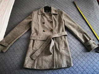 Cappottino donna nuovo grigio chiaro