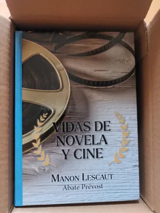 Lote 4 libros Vidas de novela y cine