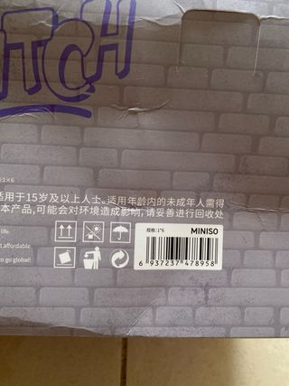 Blinbox Stitch Gen Z Street MINISO originales