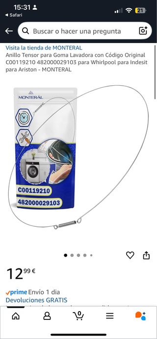 Lavadora Samsung ecobubble 9kg